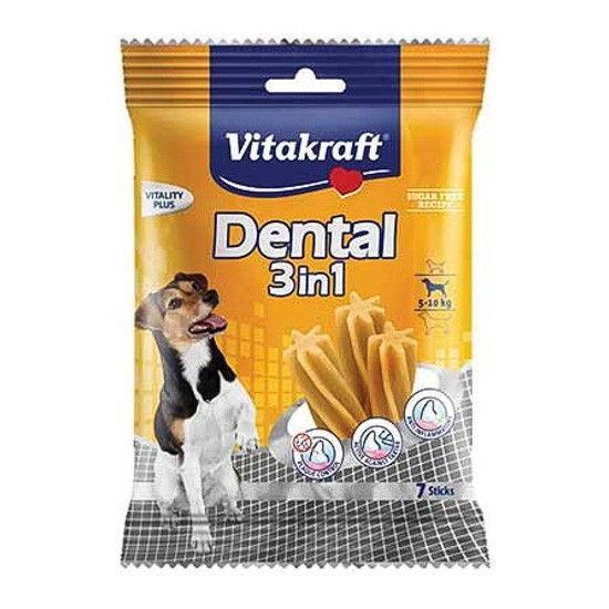 Imagen de Vitakraft Dental 3 en1 perros pequeños 120g 7
