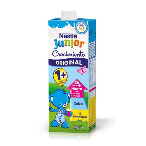 Imagen de Nestle junior crecimiento original +1 1 litro